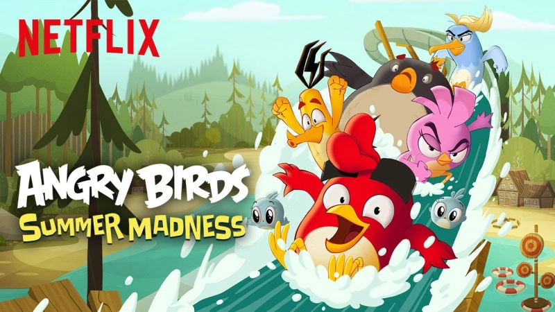 ảnh poster phim Angry Birds: Quậy tưng mùa hè (Angry Birds: Summer Madness)