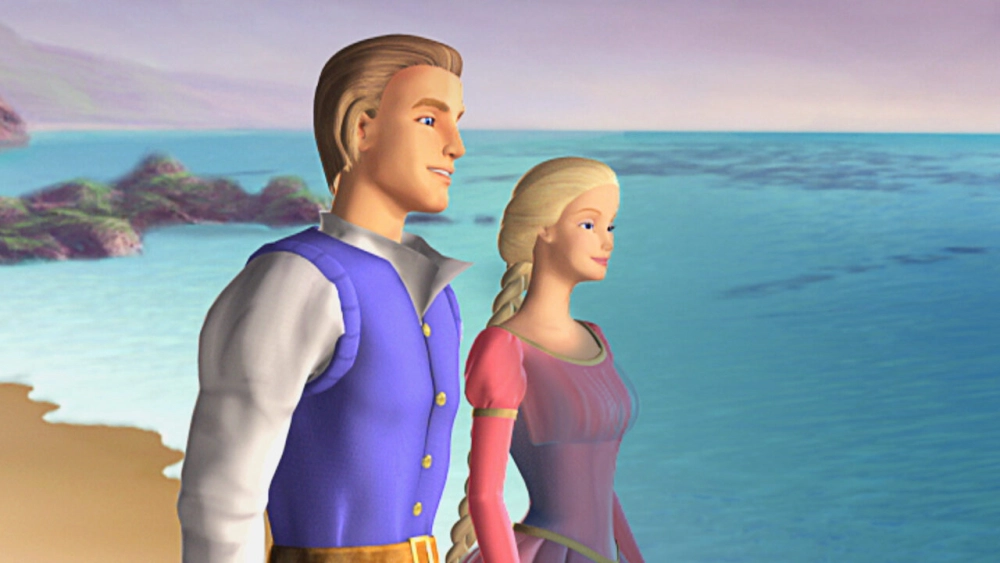 ảnh poster phim Barbie vào vai Rapunzel (Barbie as Rapunzel)