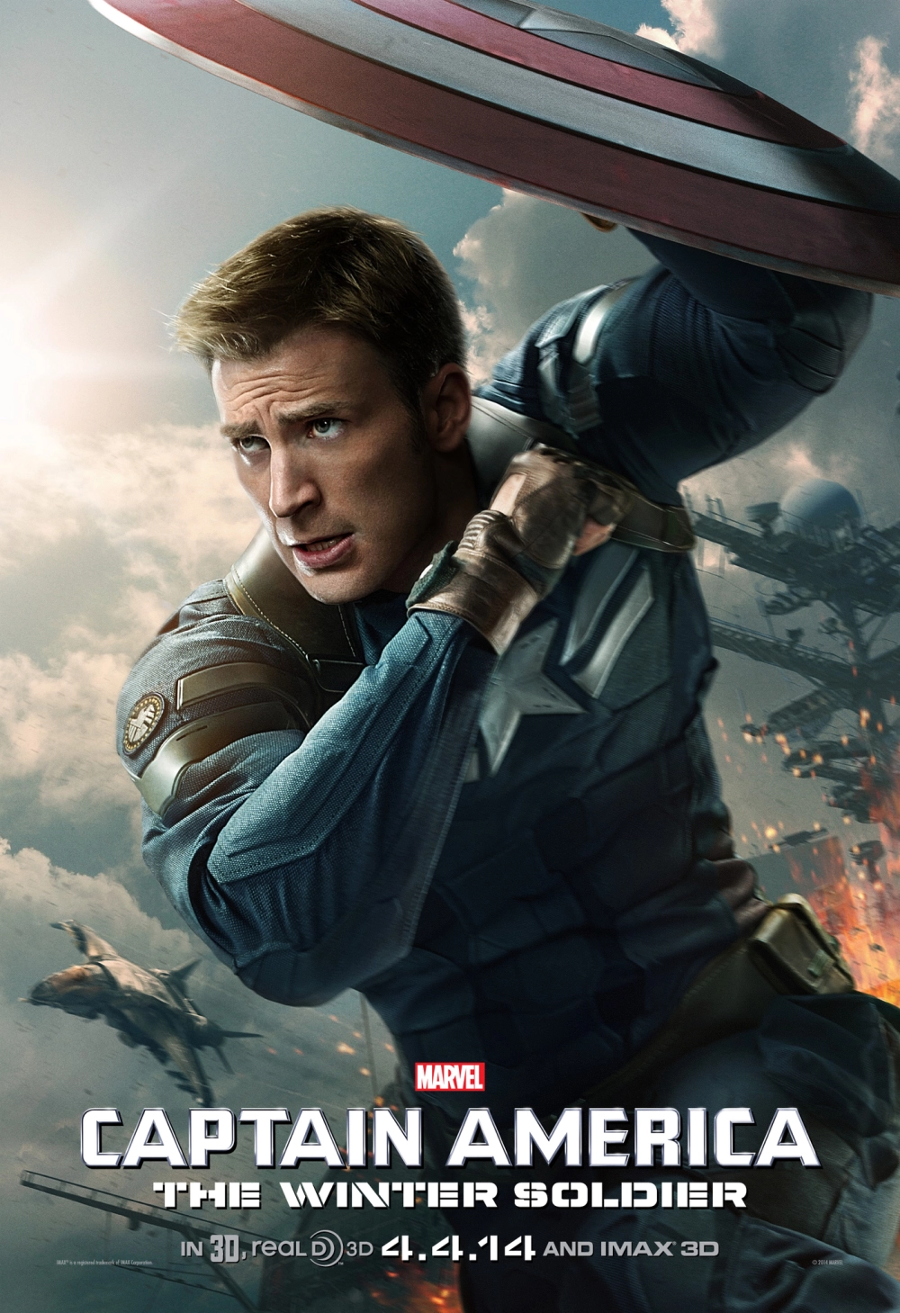 ảnh poster phim Captain America 2: Chiến Binh Mùa Đông (Captain America: The Winter Soldier)