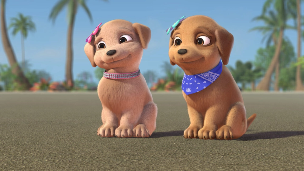 ảnh poster phim Chị em Barbie đuổi theo các chú cún (Barbie & Her Sisters in a Puppy Chase)