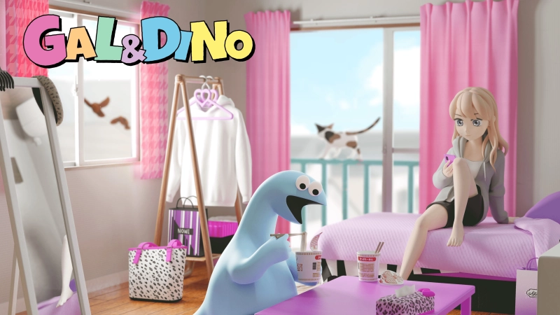 ảnh poster phim Cô Gái Và Khủng Long (Gal & Dino Gyaru to Kyouryuu)