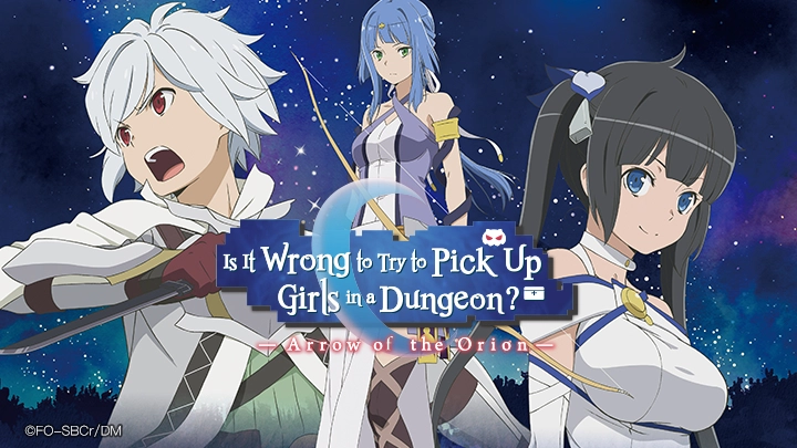 ảnh poster phim Cố gắng đón các cô gái trong ngục tối có sai không? Arrow of the Orion (剧场版 ダンジョンに出会いを求めるのは间违っているだろうか ─ オリオンの矢 ─)