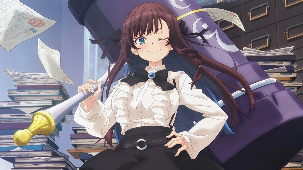 ảnh poster phim Có thể tôi chỉ là một lễ tân hội, nhưng tôi sẽ một mình đánh bại bất kỳ Boss nào để tan làm đúng giờ (I May Be a Guild Receptionist, but I'll Solo Any Boss to Clock Out on Time)