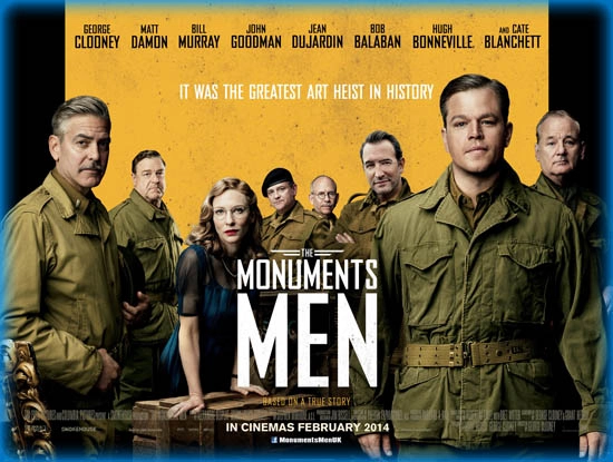 ảnh poster phim Cổ Vật Bị Đánh Cắp - Kho Báu Bị Đánh Cắp (The Monuments Men 2014)