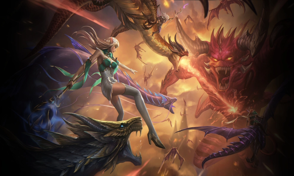 ảnh poster phim Cuộc chiến rồng (the Dragon War)