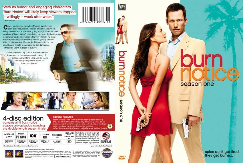 ảnh poster phim Lệnh Thanh Trừng (Phần 1) (Burn Notice (Season 1))