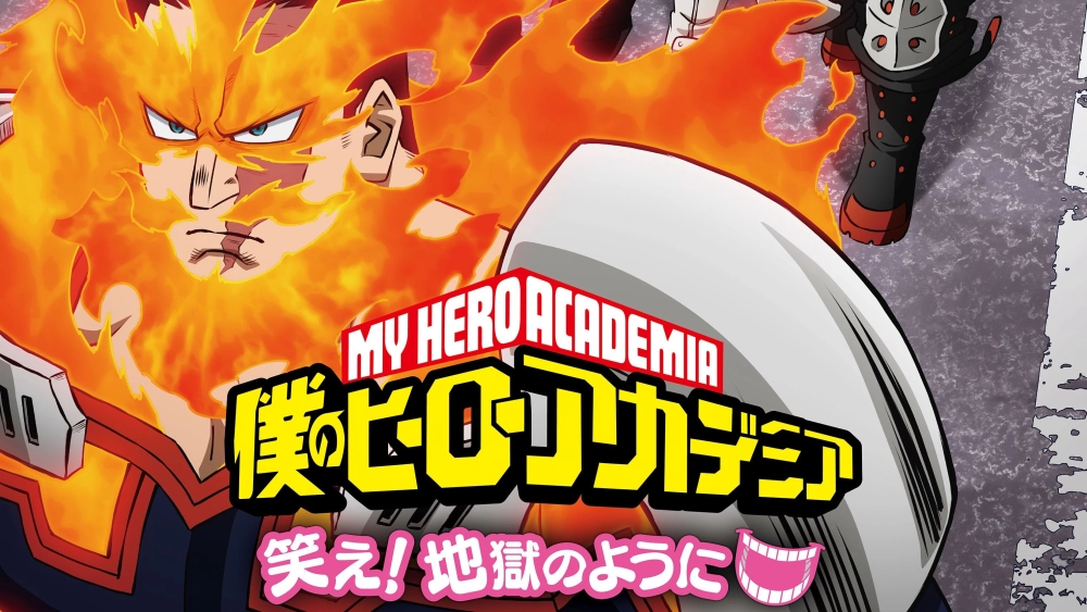 ảnh poster phim My Hero Academia Laugh! As if you are in hell (僕のヒーローアカデミア 笑え！地獄のように)