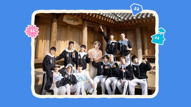 ảnh poster phim NANA bnb cùng SEVENTEEN (NANA bnb with SEVENTEEN)