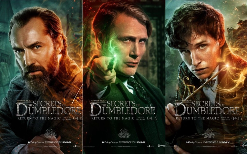 ảnh poster phim Sinh Vật Huyền Bí: Những Bí Mật Của Thầy Dumbledore (Fantastic Beasts: The Secrets of Dumbledore - Fantasy)