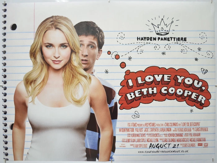 ảnh poster phim Yêu Nhầm Hot Girl (I Love You, Beth Cooper)